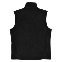 Embroidered Men’s Columbia fleece vest