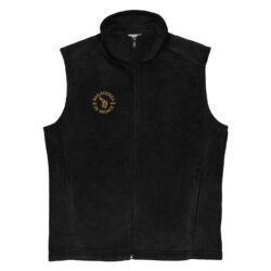 Embroidered Men’s Columbia fleece vest