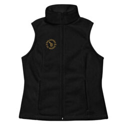Embroidered Women’s Columbia fleece vest